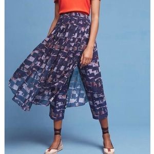 Anthropologie Skirted Waterfront Pants